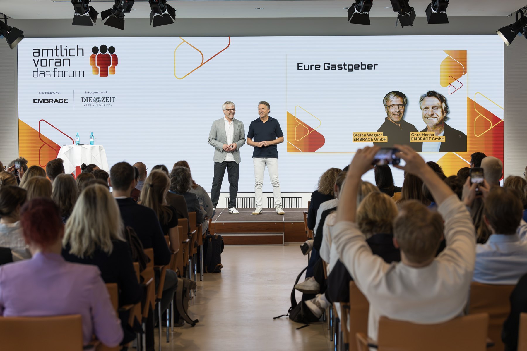 Gemeinsam durch den Tag beim amtlich voran Forum am 01.10.2026 in Berlin