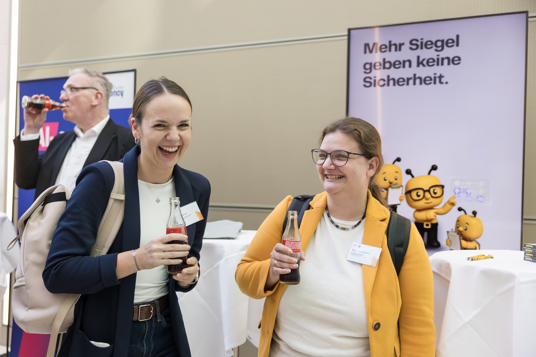 Zeit für persönlichen Austausch beim amtlich voran Forum am 01.10.2026 in Berlin