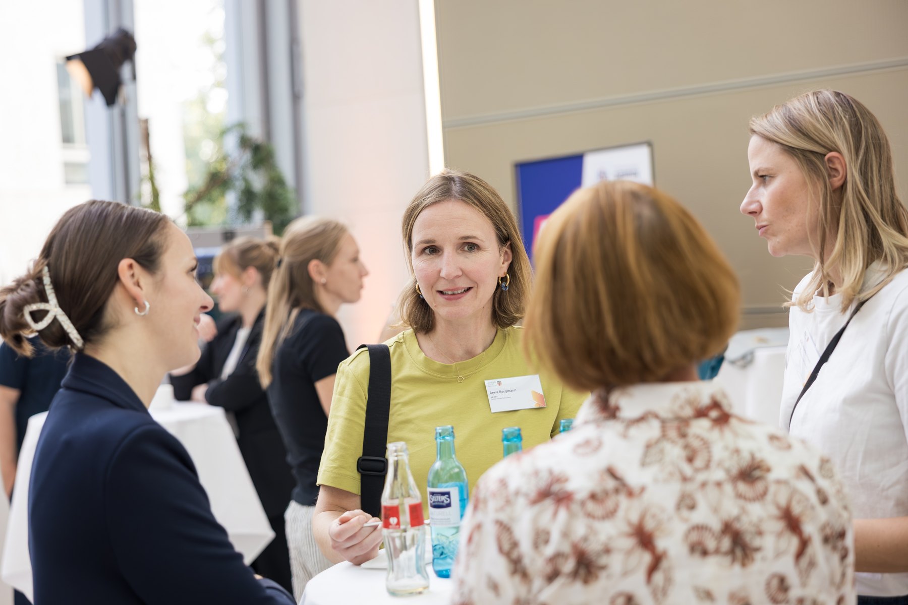 Vernetzen zwischen den Programmpunkten beim amtlich voran Forum am 01.10.2026 in Berlin