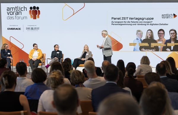 Das ZEIT-Panel auf der Bühne