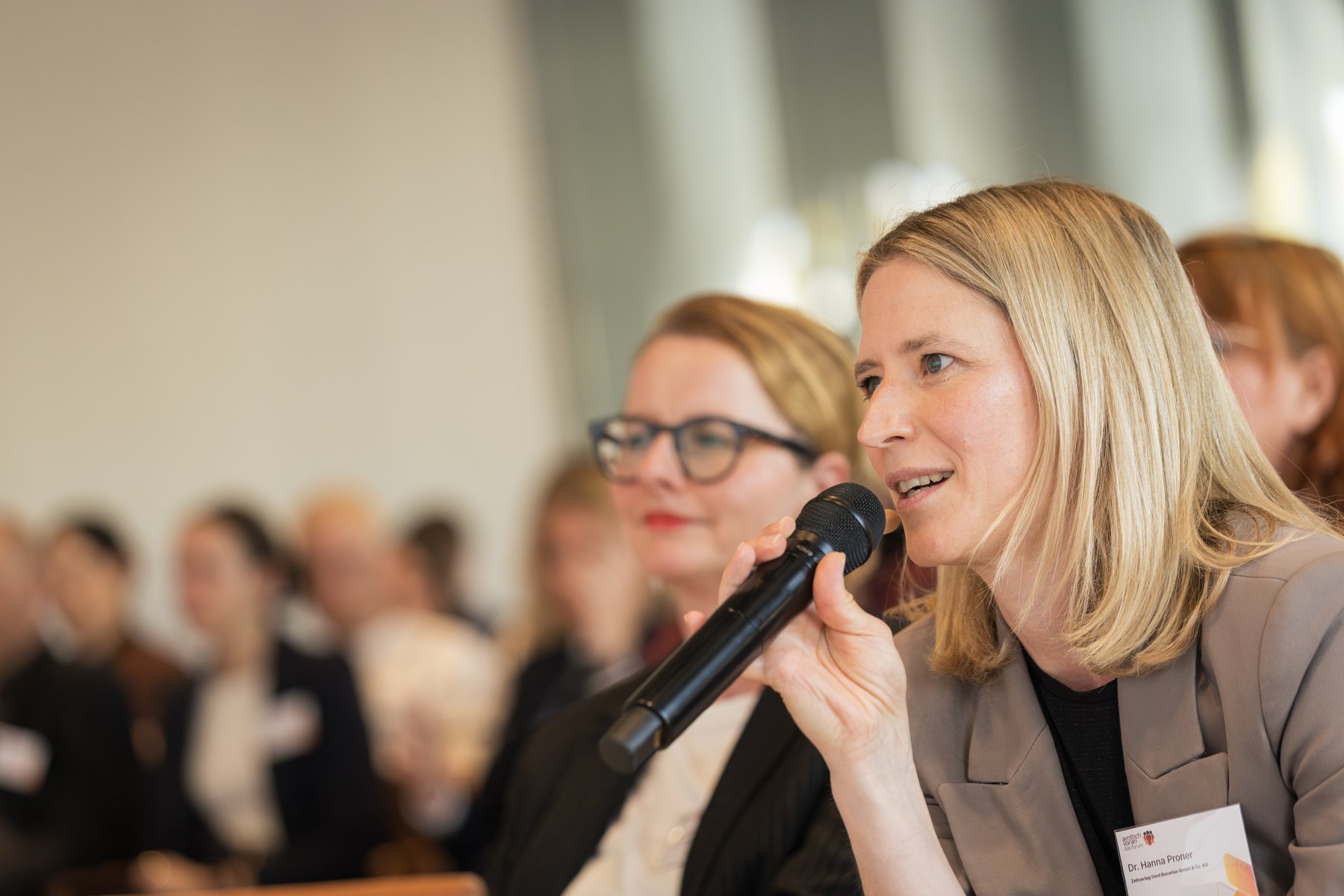 Fragen und Beiträge aus dem Publikum beim amtlich voran Forum am 01.10.2026 in Berlin