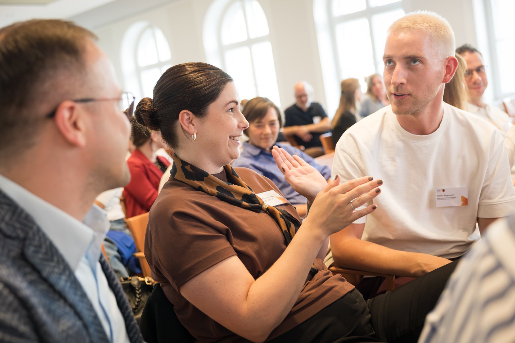 Zusammenkommen und Ideen teilen beim amtlich voran Forum am 01.10.2026 in Berlin