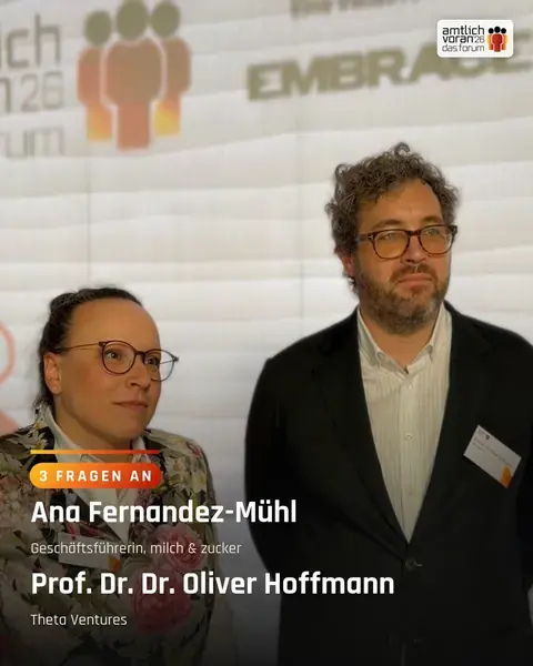 Vorschaubild: 3 Fragen an Ana Fernandez-Mühl & Oliver Hoffmann